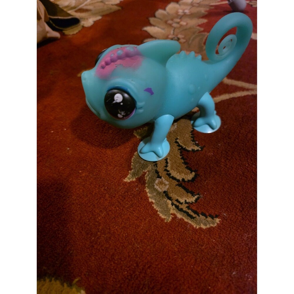 Little Live Pets Bright Light Chameleon Sunny Interactive Sounds WORKS - GUC